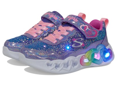 

SKECHERS KIDS Infinite Heart Lights — Fresh Love 303752L (Little Kid/Big Kid)