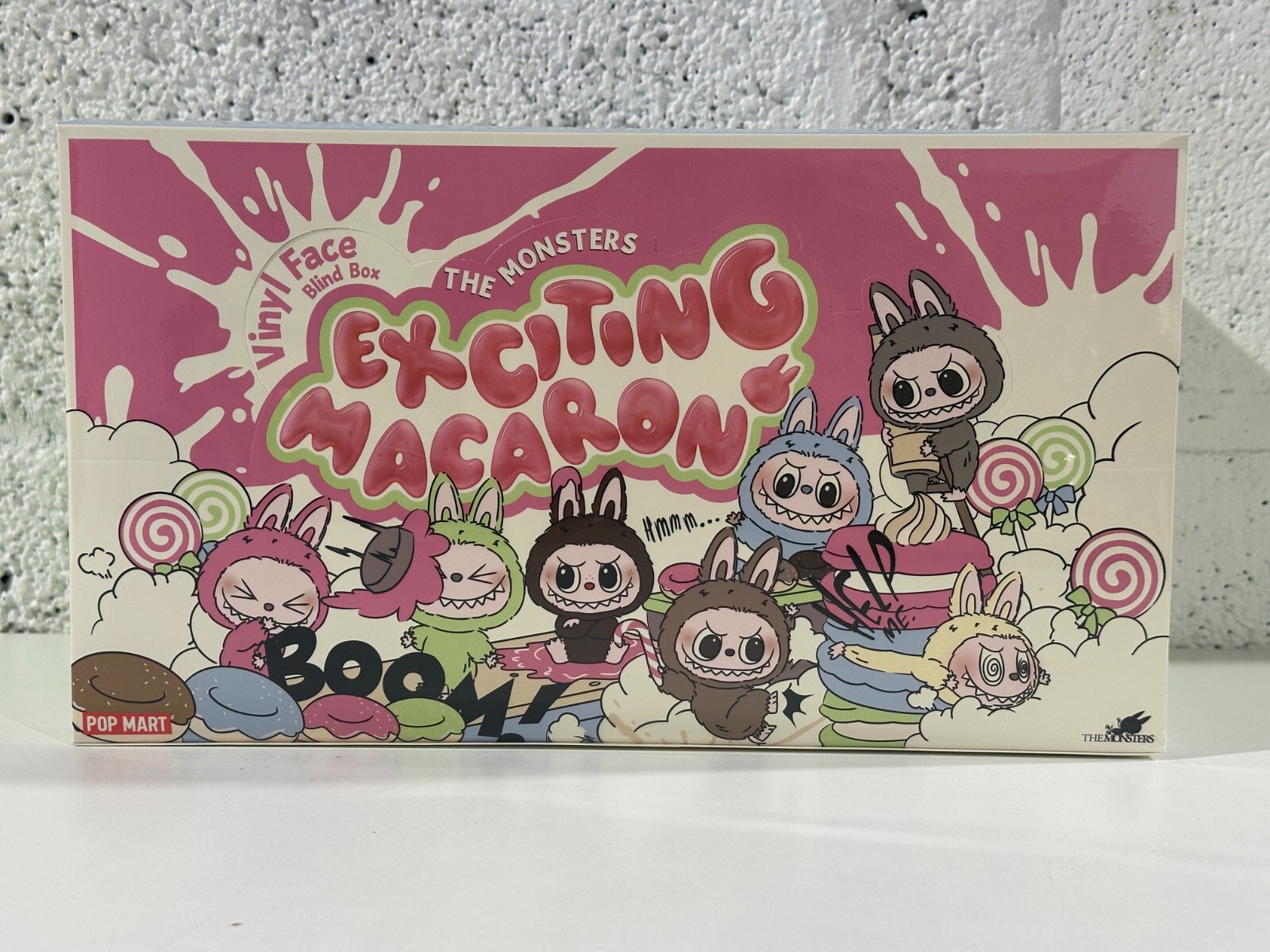 ラブブ Labubu THE MONSTERS Exciting Macaron THE MONSTERS - Tasty Macarons Vinyl Face Blind Box | Blind