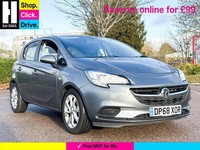 2018 Vauxhall Corsa 1.4i ecoTEC Sport Hatchback 5dr Petrol Manual Euro 6 (90 ps)
