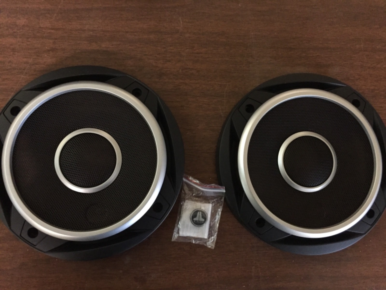 JL AUDIO 6” Black Speaker Grill Pair speaker grills only NEW