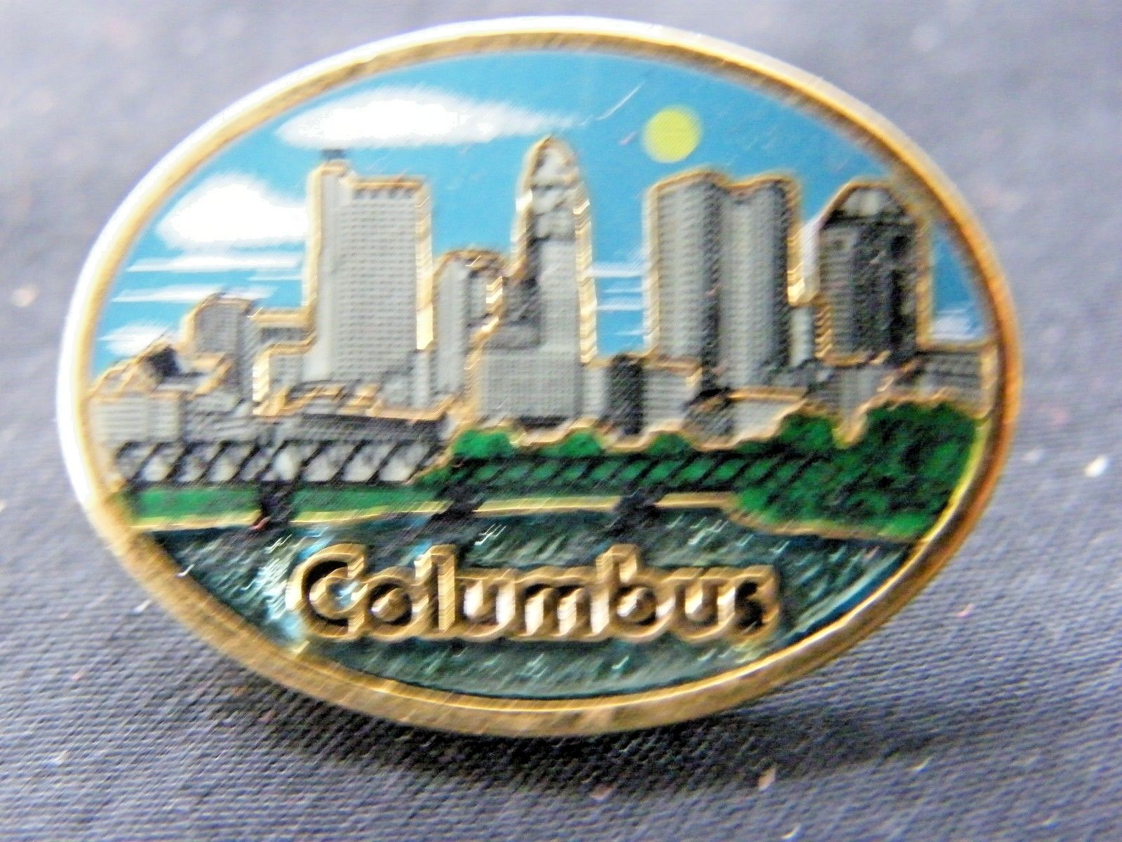 Columbus, Ohio Hat/Lapel Pin - Enamel