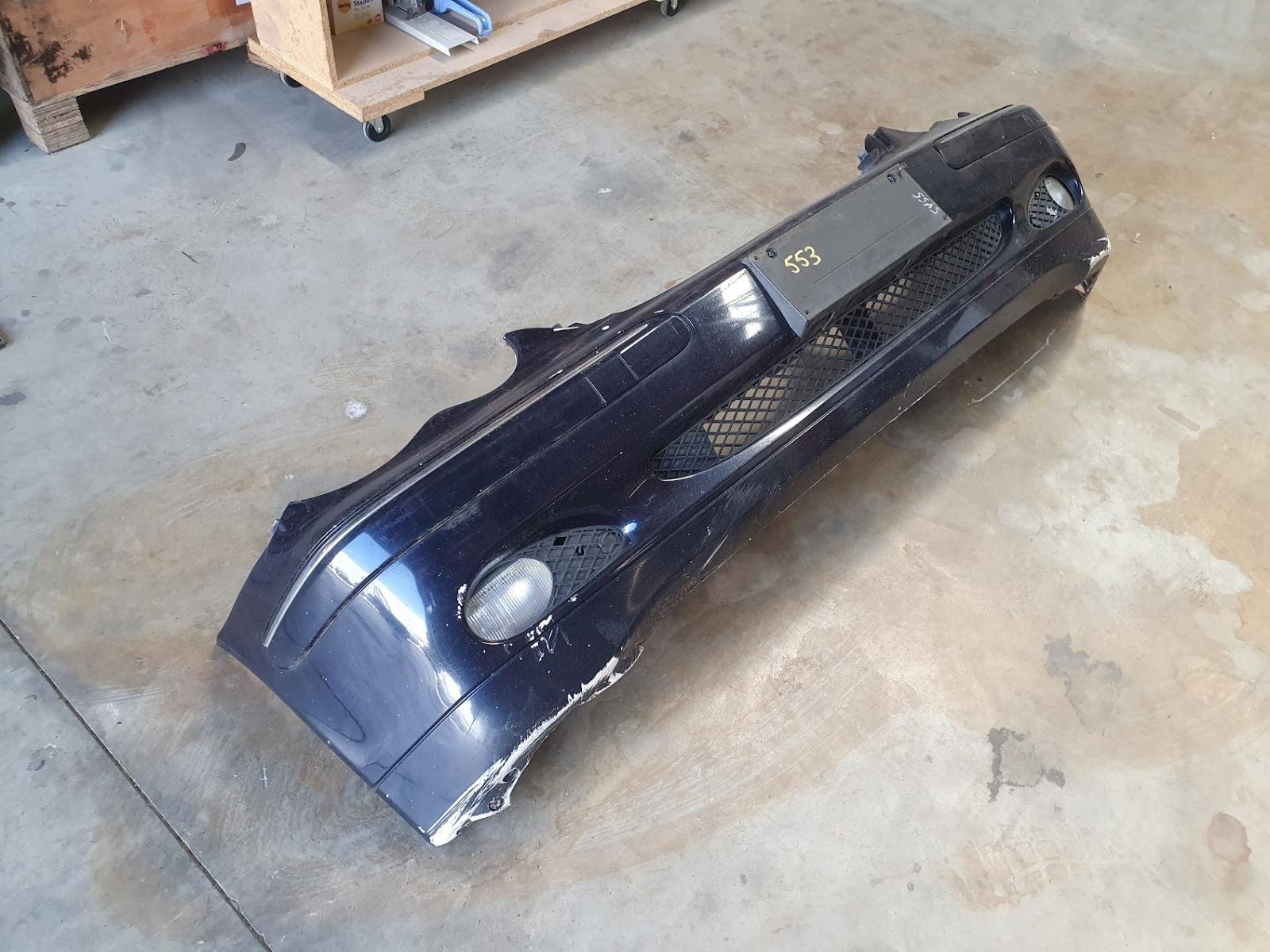 2002 C Class MERCEDES FRONT BUMPER W203/S203 SEDAN A2038850025 image 2