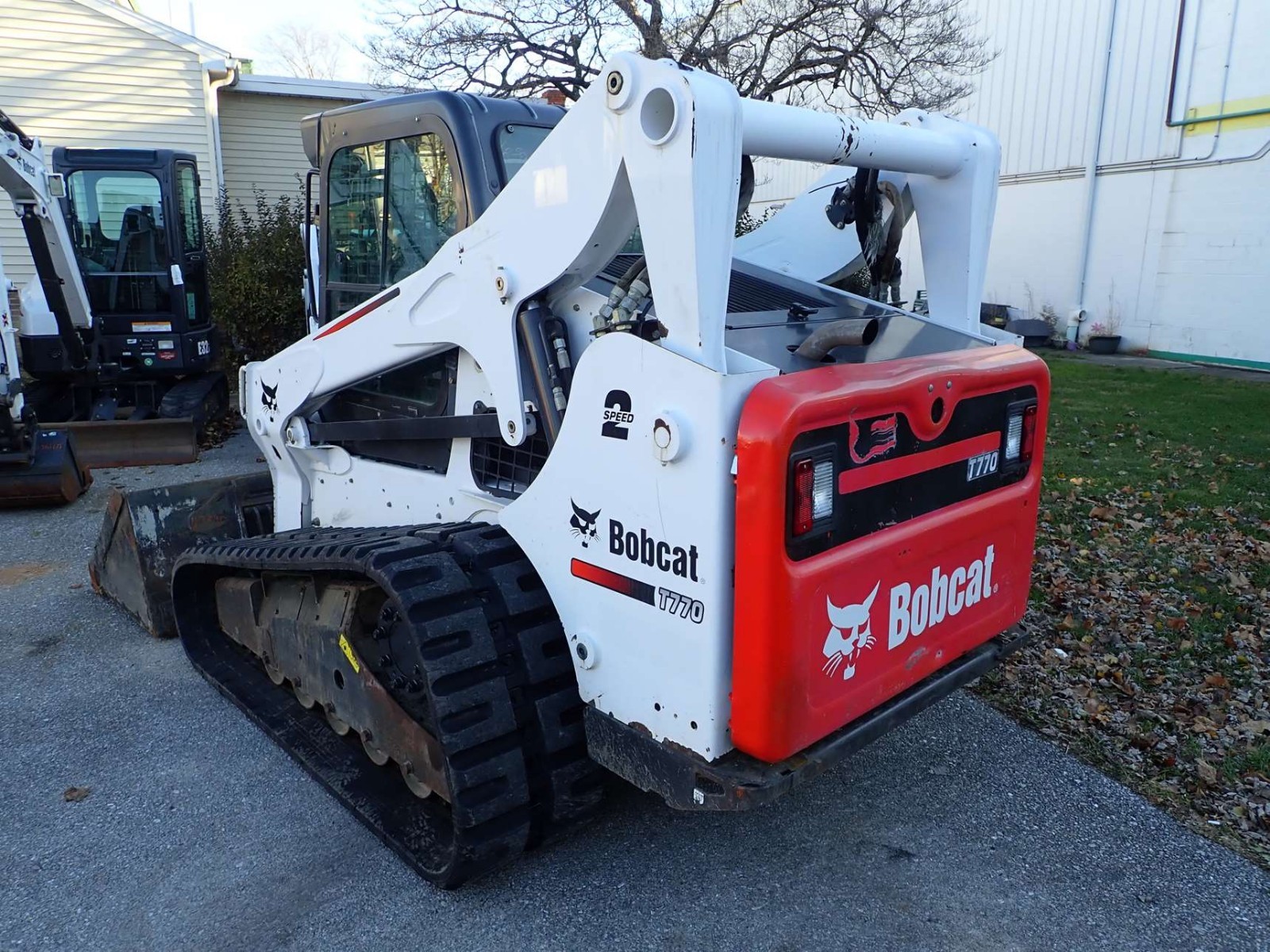 2013 BOBCAT T770 SKID STEER, EROPS, 2SPD, HIGH FLOW, AUX HYDRAULICS, 92HP DIESEL