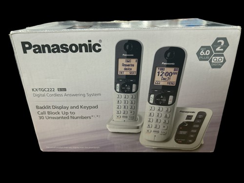 Panasonic Cordless Phone KX-TGC222 Digital Cordless Answerin