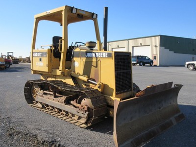 1996 John Deere 450G LT IV, ROPS, 6 Way Blade, Very Straight & Clean, 4160 Hours