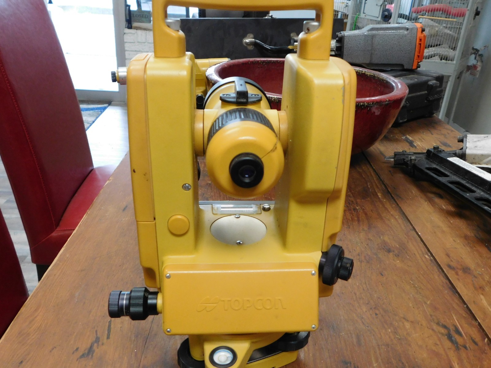 TOPCON DT-104 DIGITAL THEODOLITE,TRANSIT LEVEL 