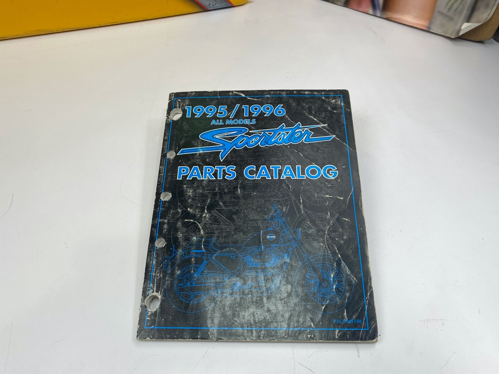 1995•1996 ALLモデル スポーツスター　パーツリスト Harley Davidson - スポーツスター パーツリスト 英語版