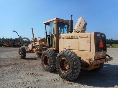 JOHN DEERE 772A MOTOR GRADER WITH ONLY 6320 HOURS