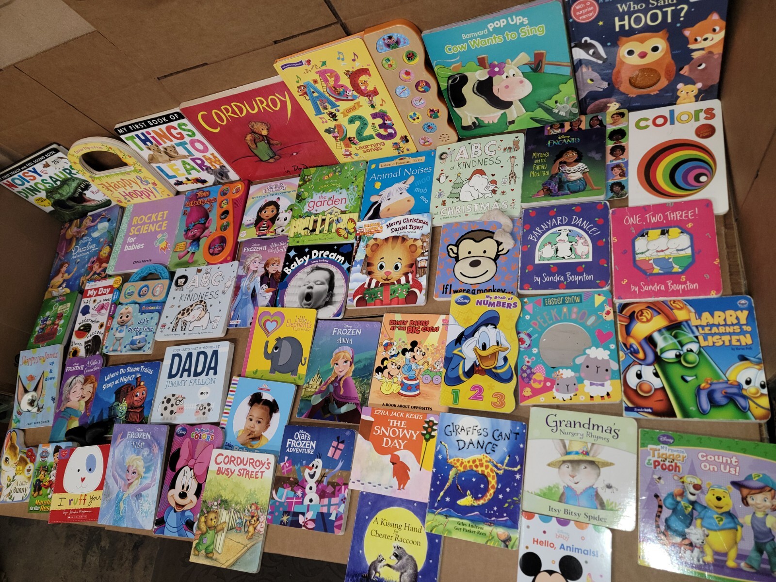 Lot of 10 Board Toddler Hardcover Picture DayCare Kid Child