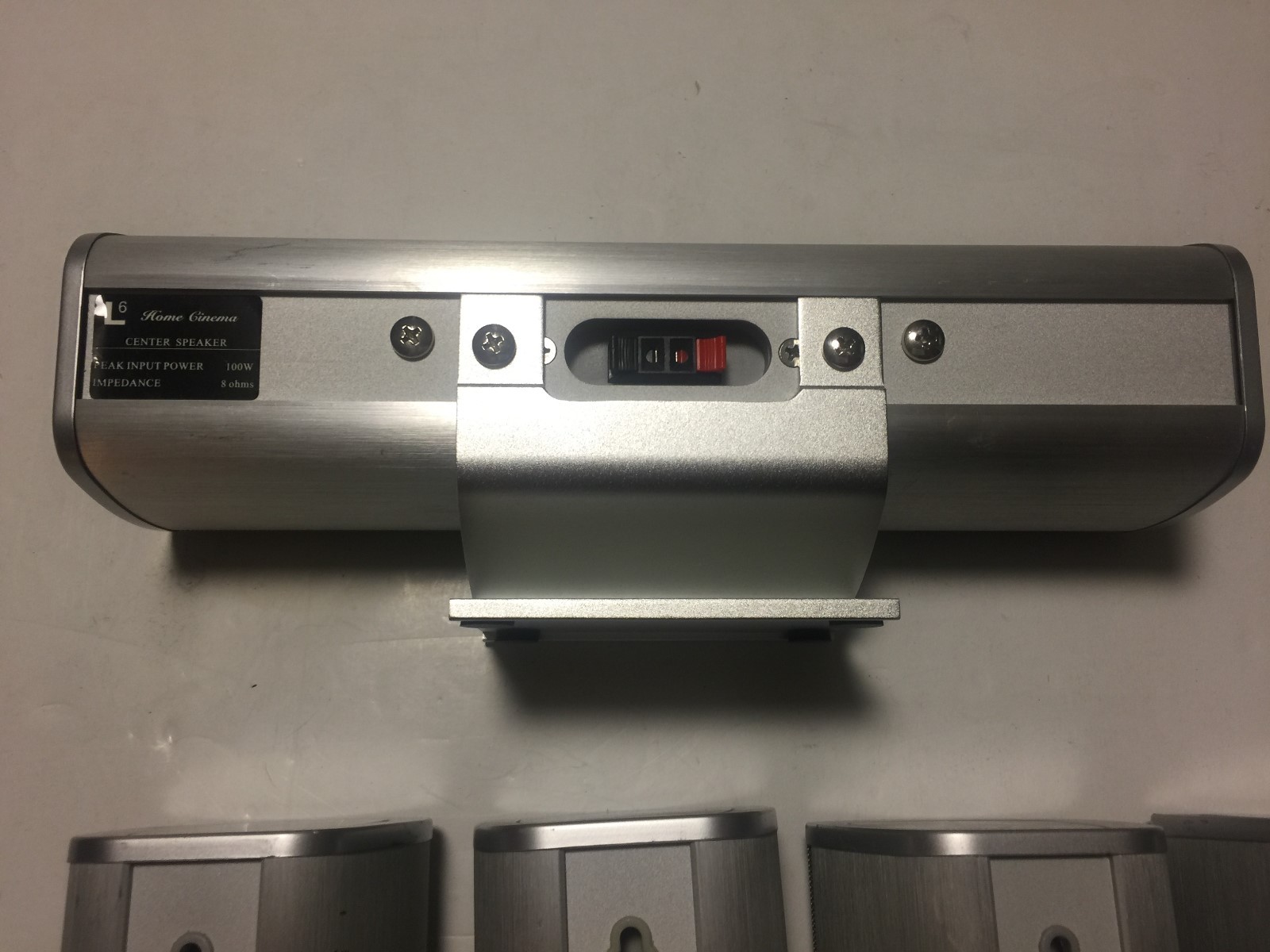 RARE!!!  Modern Theater Logic Speaker System L6 Home Cinema.