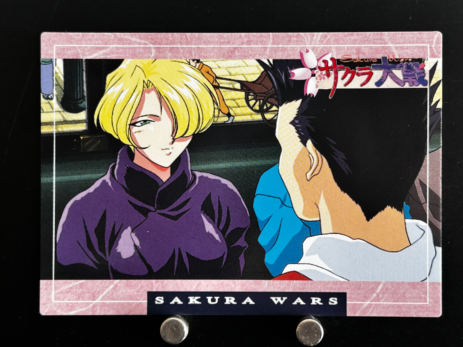 Maria Tachibana Ichiro Ogami Sakura Wars Card 80 Sega