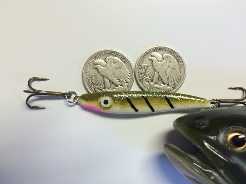 2 ELK RAPIDS SAND KICKER JIGS DOUBLE TROUBLE WHITEFISH LAKE TROUT CISCO 1 2//5 OZ