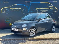 2018 Fiat 500 1.2 ECO Pop Star Euro 6 (s/s) 3dr HATCHBACK Petrol Manual