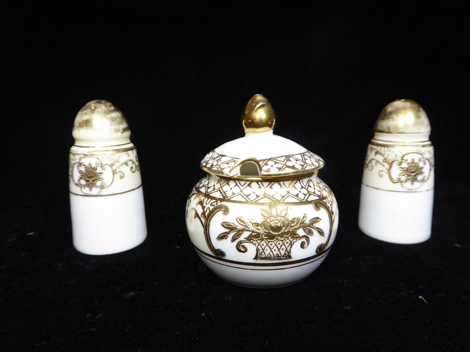 Vintage Noritake Cruet Set Salt Pepper MustardのeBay公認海外通販｜セカイモン