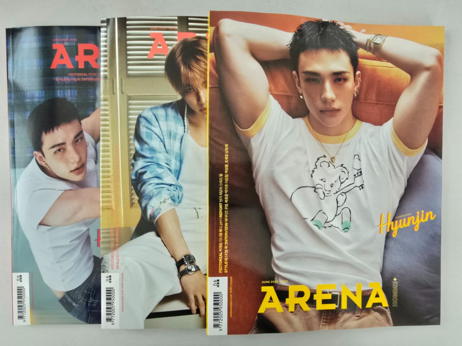 Stray Kids Hyunjin ARENA HOMME JUNE 2025 / Cover : Hyunjin