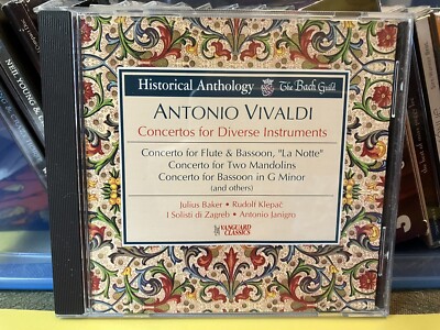 CD Antonio Vivaldi Concertos for Diverse Instruments