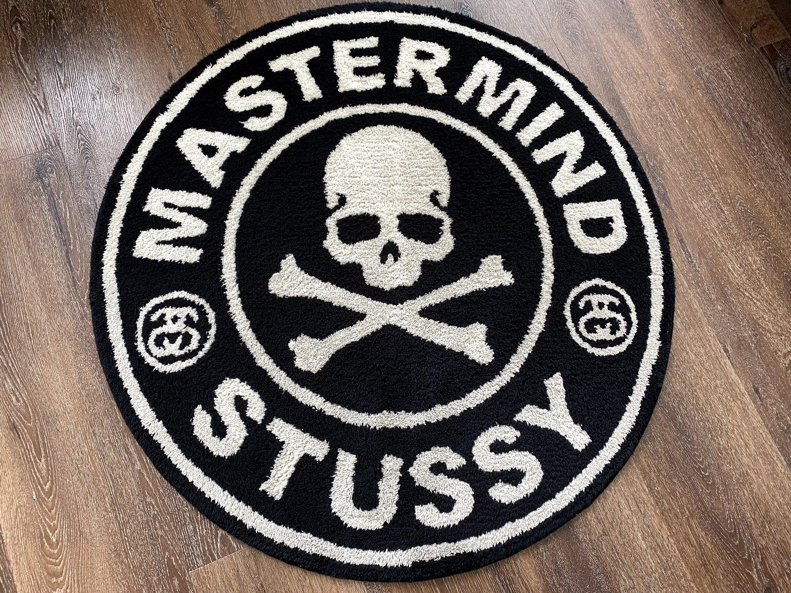 Authentic! Stussy x Mastermind Japan x Gallery 1950 Area Rug Authentic! Stussy x Mastermind Japan x Gallery 1950 Area Rug