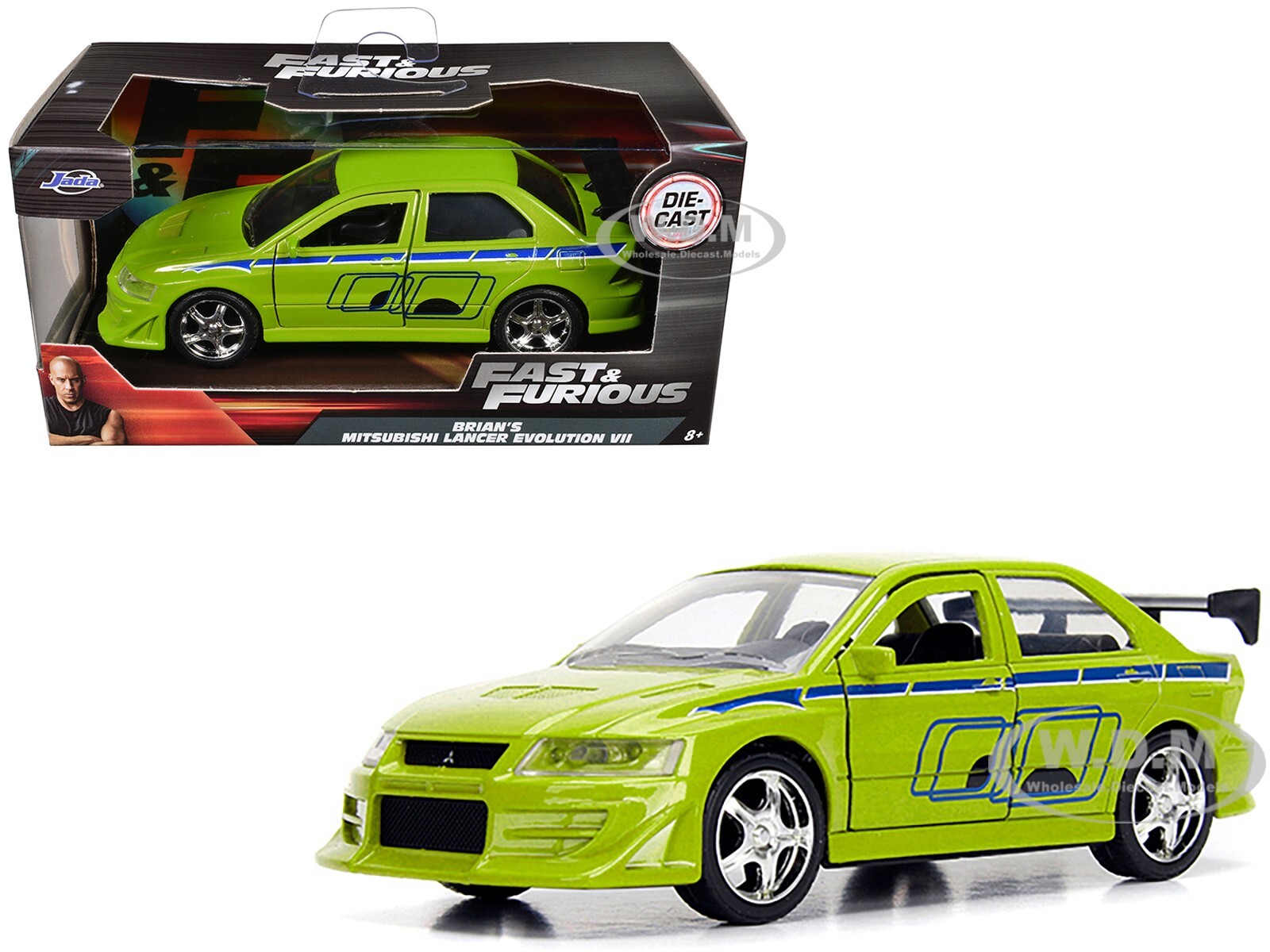 BRIAN'S MITSUBISHI LANCER EVO VII GREEN 