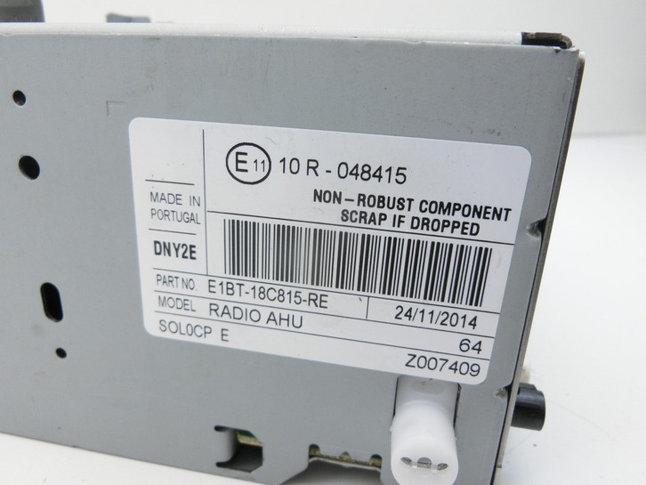 Radio-CD RADIO AHU con CODICE per Ford C-Max II 10-15 - Bild 3