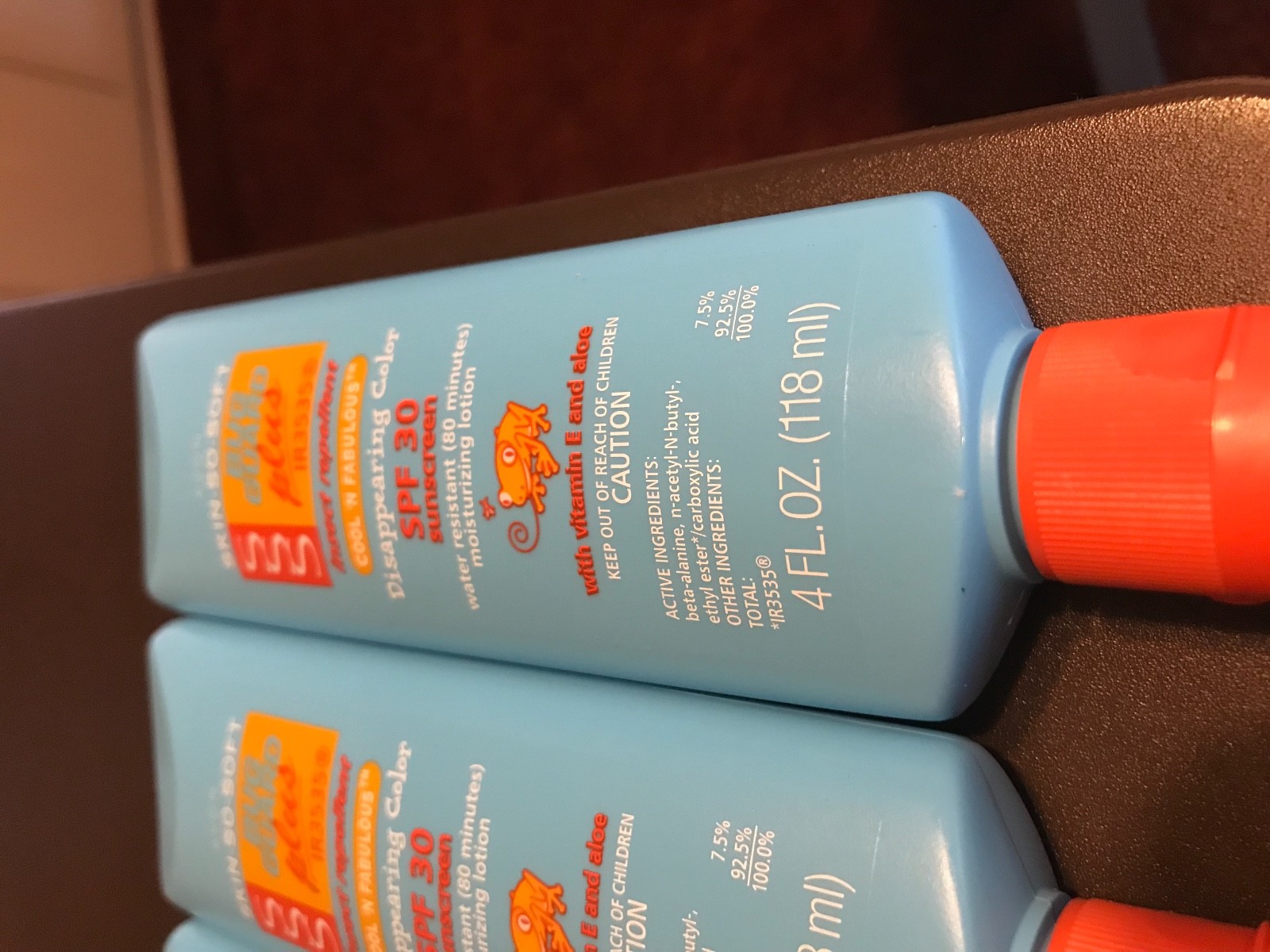 AVON SKIN SO SOFT BUG GUARD PLUS IR3535 INSECT REPELLENT DISAPPEARING COLOR SPF