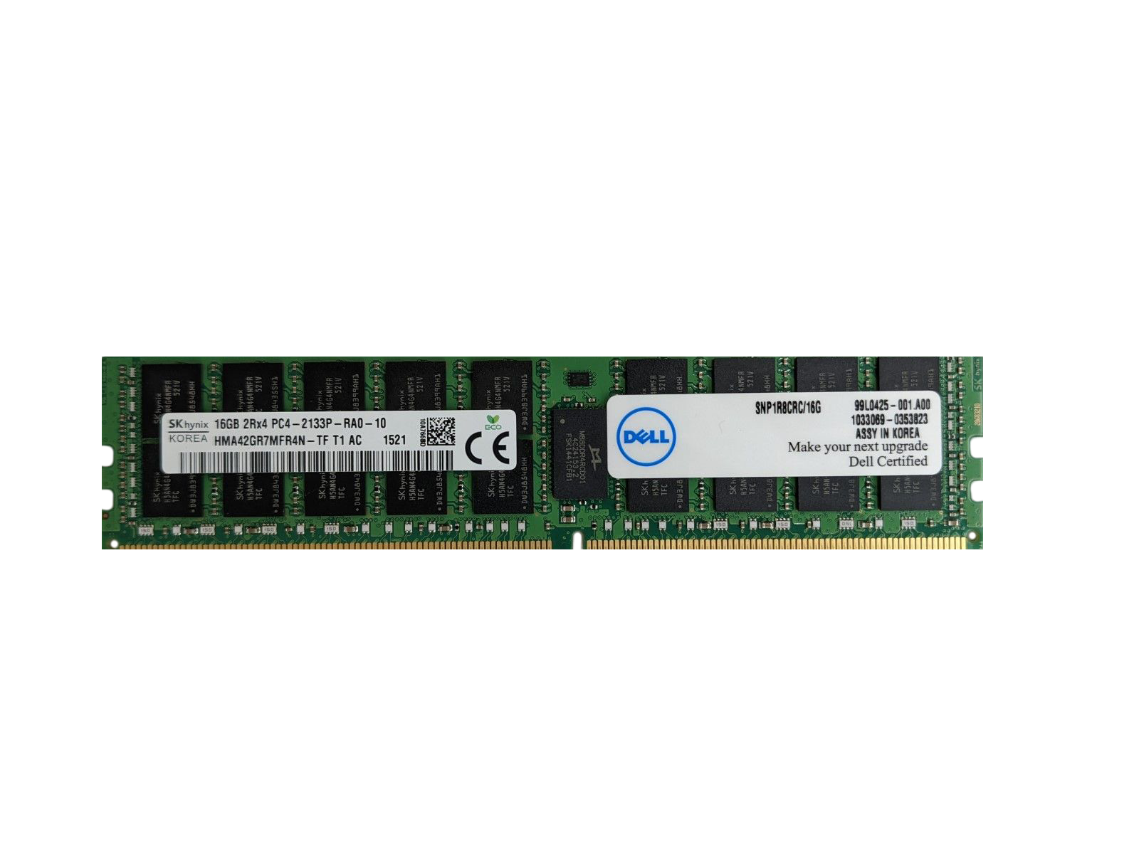 HMA42GR7MFR4N-TF - SK Hynix 16 GB DDR4-2133 RDIMM PC4-17000P-R 2Rx4 Server RAM