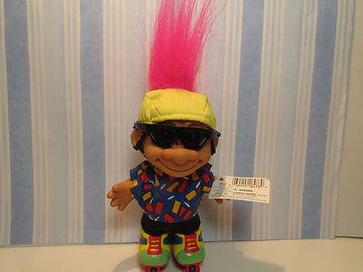 ROLLERBLADER / ROLLERBLADE SKATER - 5'' Russ Troll  Doll - NEW IN BAG