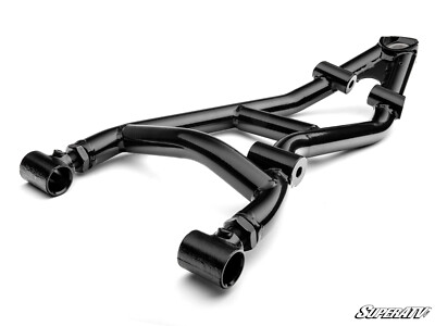 SuperATV High Clearance A-Arms for Can-Am Maverick X3 (64" Body) - Black