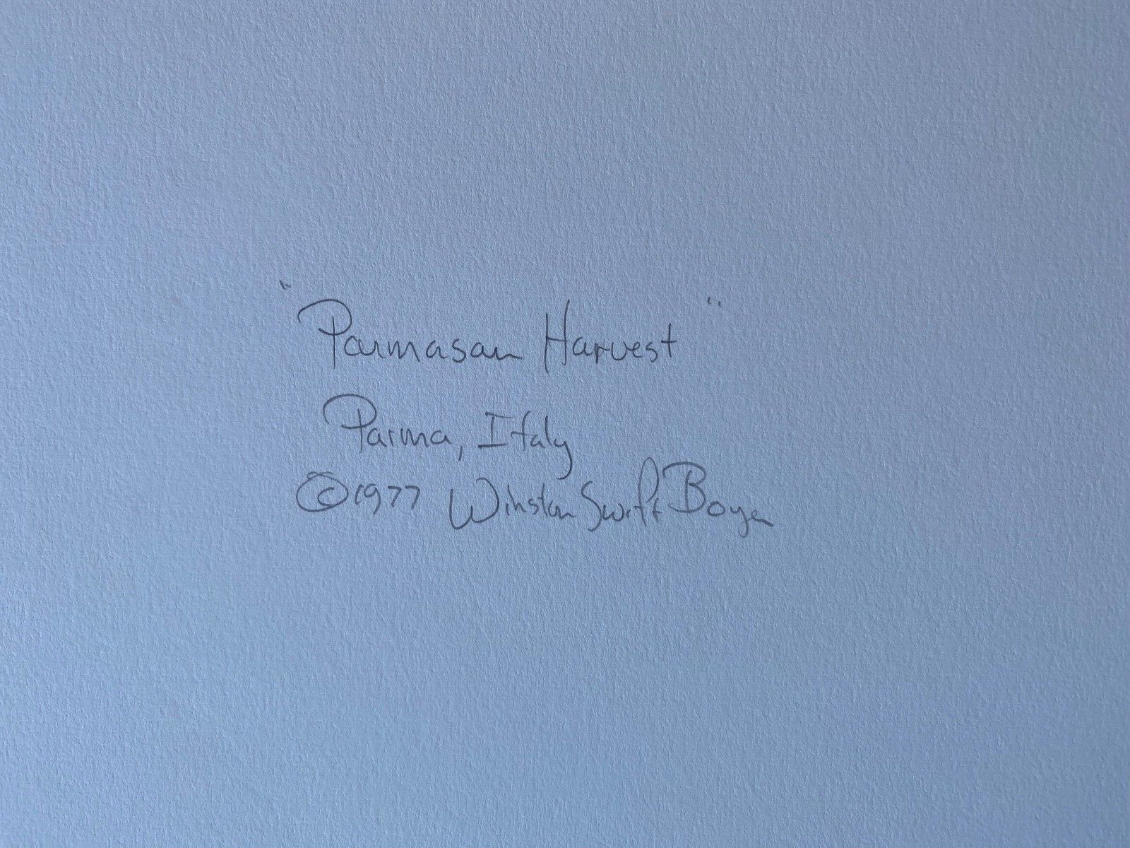 Winston Swift Boyer - Signed, Original Vintage Color Photograph - Italy, 1977