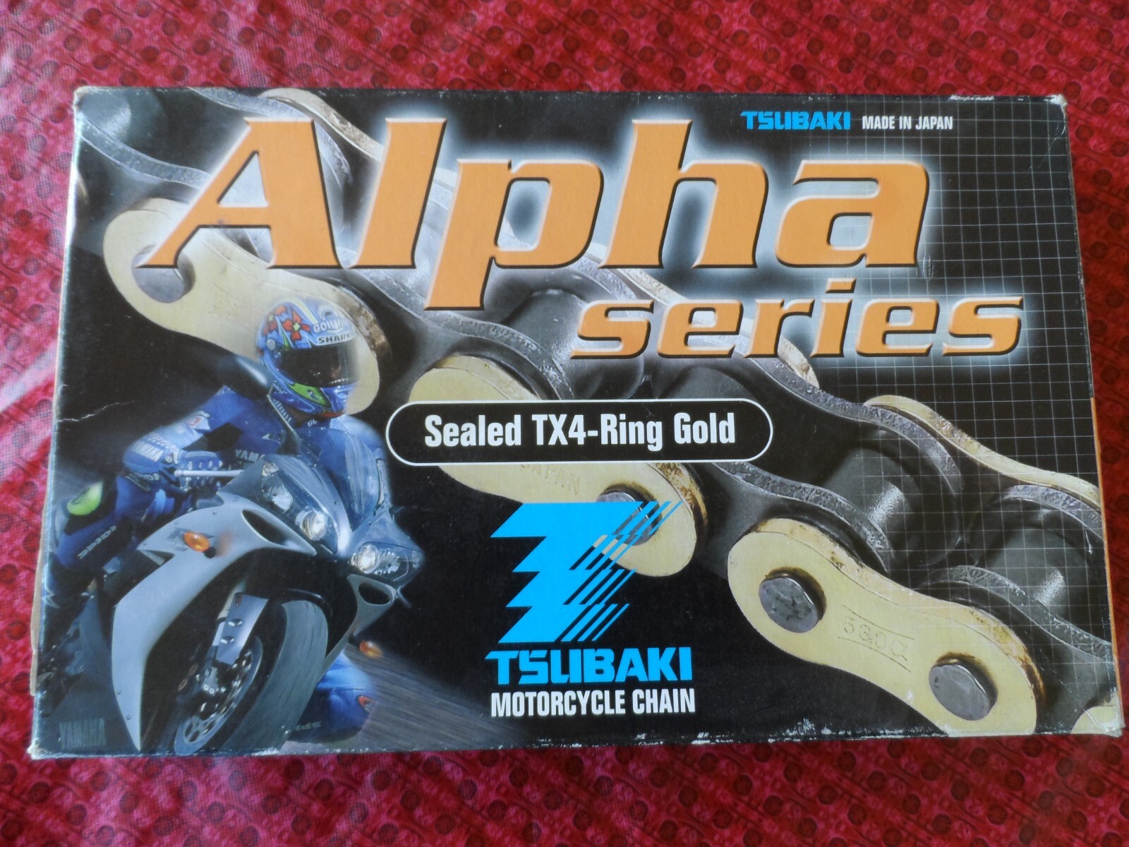 Maa☆ TSUBAKI Alpha Series 525 Sealed TX4-Ring Gold Chain 110 Links | eBay