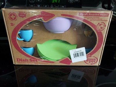 Green Toys Dish Set Kid Safe And Eco-Friendly