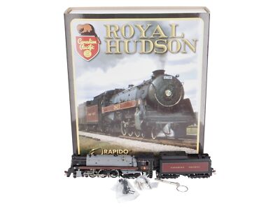 Rapido Trains 600013 HO CP Royal Hudson Steam Locomotive w/H1e-Oil Tender LN/Box