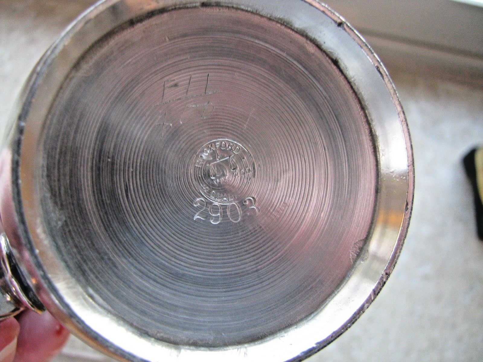 ANTIQUE SUGAR SHAKER-ROCKFORD SILVER P. CO.-QUADRUPLE- STAR PATTERN LID-AWESOME