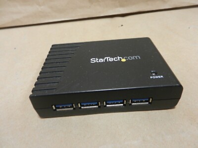 STARTECH ST4300USB3 4-PORT SUPERSPEED USB HUB 3.0 - Black