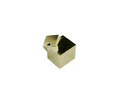 Navajun Spain Mine - Pyrite Cube Crystal With Display Case-#PC6