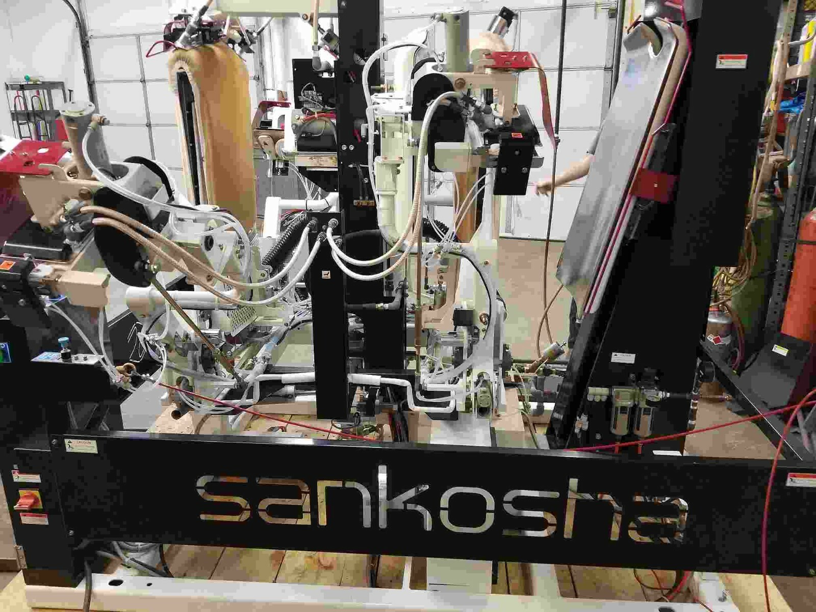 Sankosha LP-185U Double Buck Shirt Press