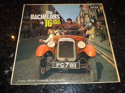 The Bachelors +16 Great Songs Mono UK版 THE BACHELORS + 16 Great Songs - 1968 UK 16-track mono LP