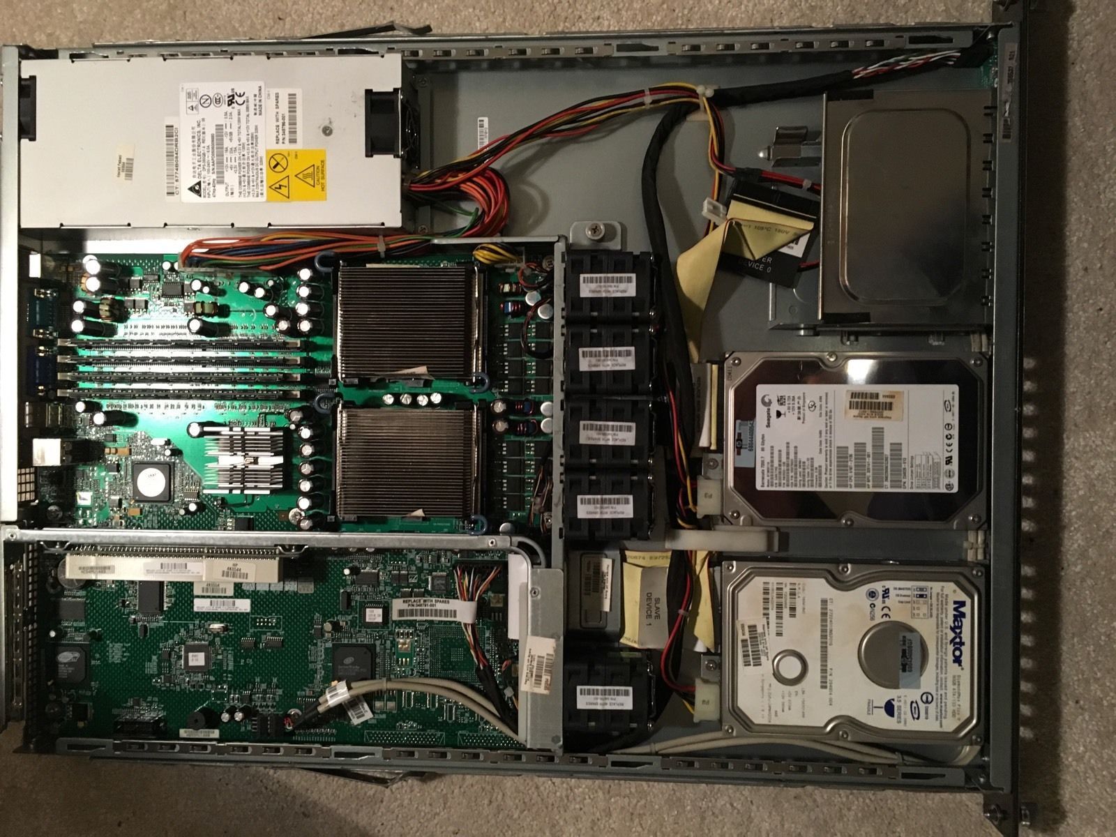 HP Rack Mountable Computer Servers