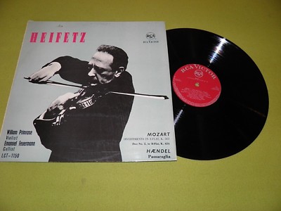 Handel - Mozart / Violin Heifetz / Cello Feuermann / Viola Primrose RCA LCT-1150