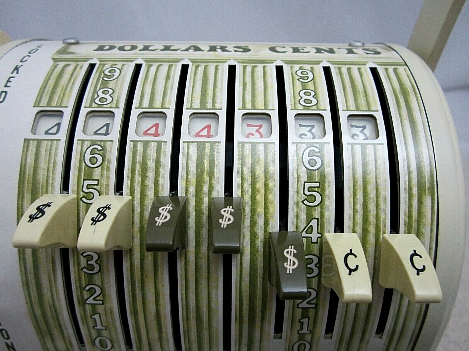 Vintage Paymaster Check Writer S 1000 Business Office Machine USA with Key