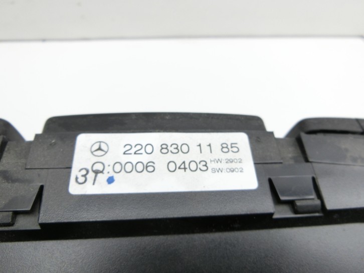 Mercedes S-Kl. W220 S350 02-05 Bedienteil Bedienelement Heizung Klimabedienteil - Bild 4