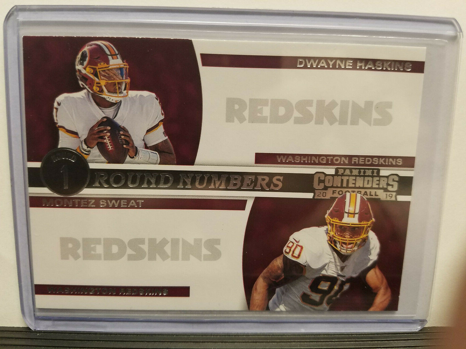 PANINI NFLカード SELECT PRIZM DWAYNE HASKINS WASHINGTON REDSKINS 04/25 #114 送料無料 中古 IT1 Panini 2019 Prizm Football Mega Box, 40 Cards, NFL
