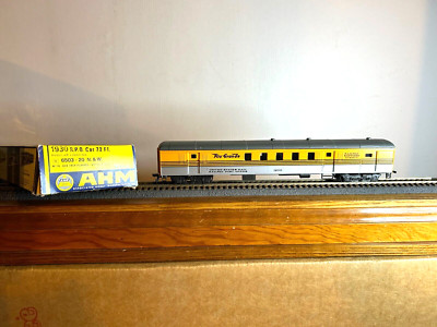 A.H.M. #6403-RG  Rio Grande 1930 Smooth Side 72' R.P.O. #1200 Built-up H.O. 1:87