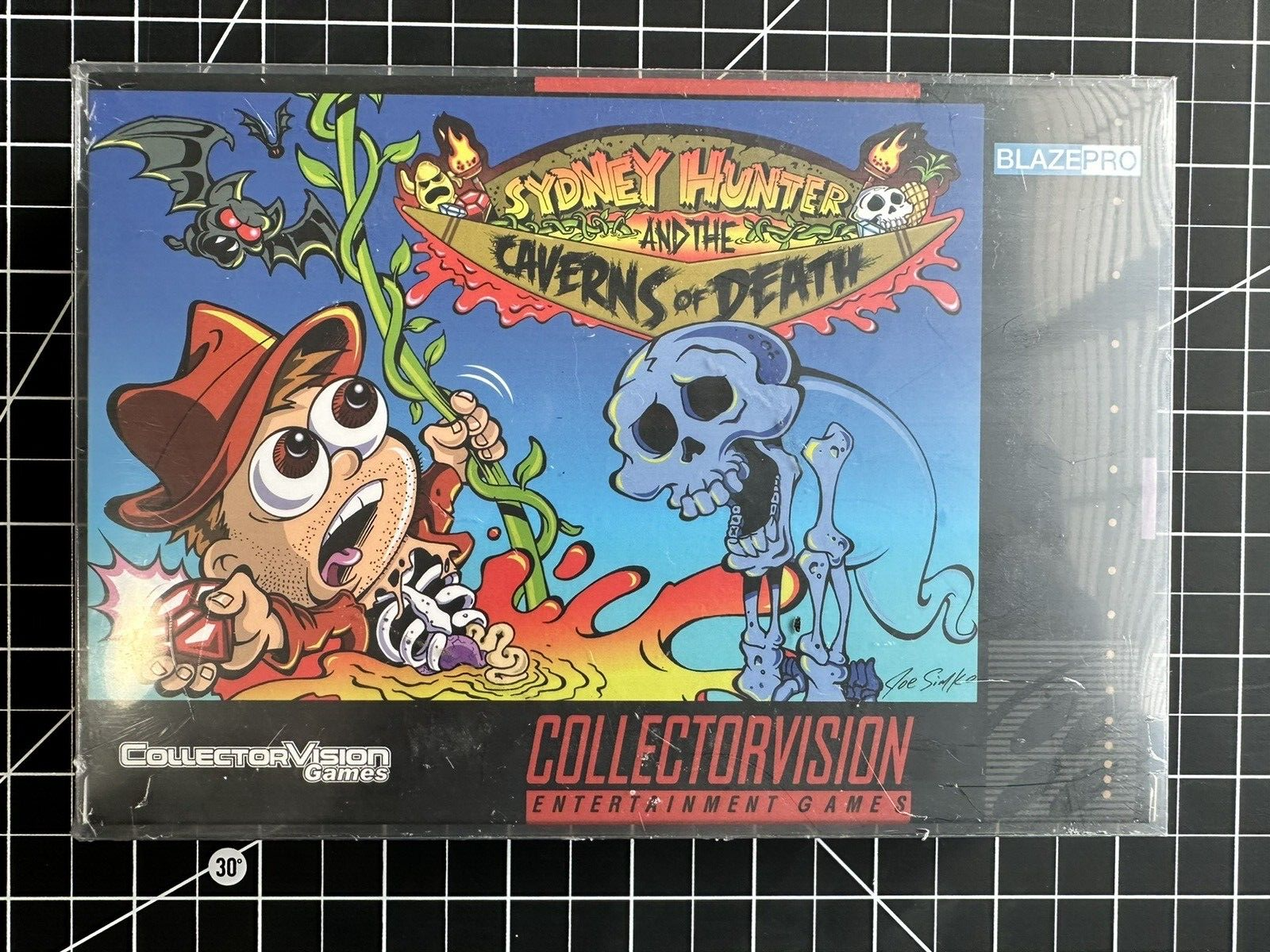 SYDNEY HUNTER & the CAVERNS OF DEATH With soundtrack SNES