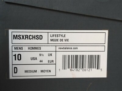 New Balance X-Racer MSXRCHSD Blue/Grey/Yellow Mens Lifestyle Shoes