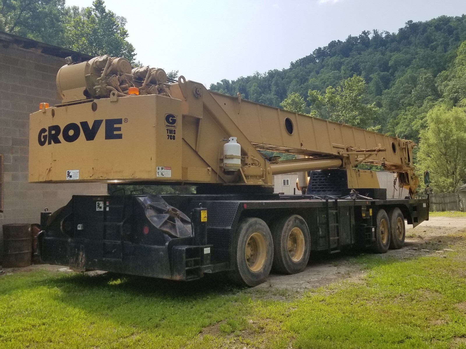 1984 Grove TMS760 60 Ton Hydraulic Truck Crane