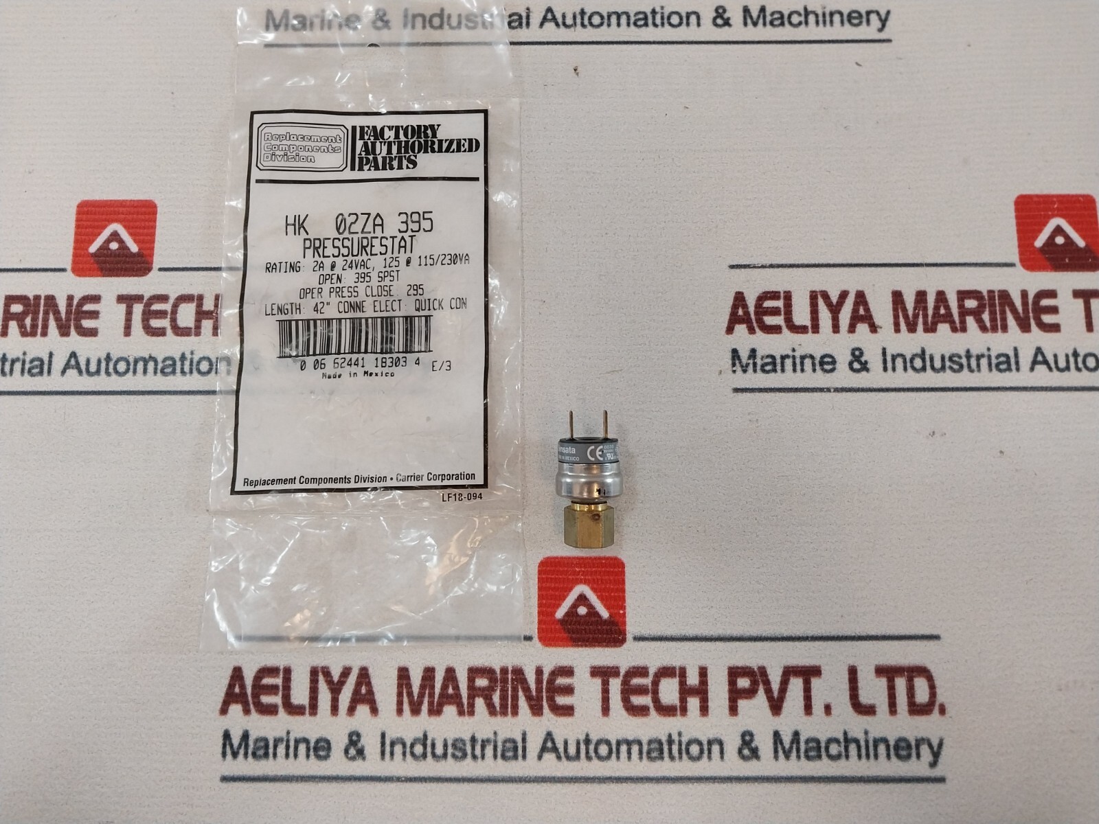 【CPC-L24】まさ Sensata PS80-03-0018 Pressure Switch HK02ZA395A 2a 24vac | eBay