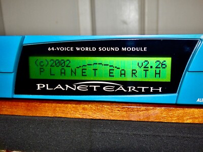 E-MU EMU Ensoniq Planet Earth~ tested working 100% ~w/WORLD Expedition ROM~CLEAN
