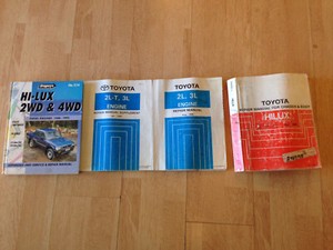 Toyota hilux manuals