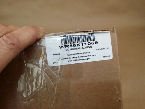 GENUINE WR55X11059 GE REFRIGERATOR BOARD MAIN COMBINED HMI NEW!  FREE SHIPPING!