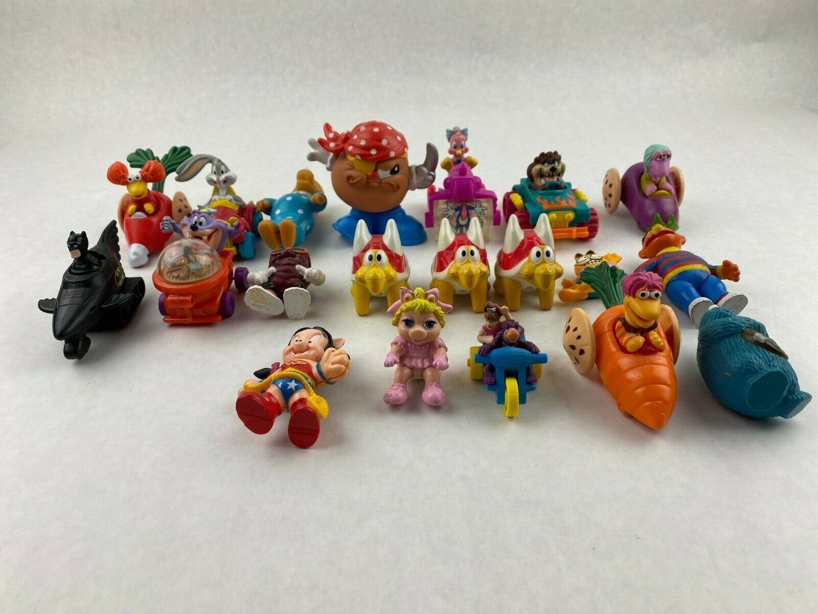 Lot of 20 Collectible Character Toys Action Figures Fraggles G...